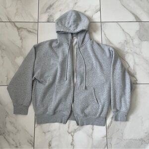 John Galt grey full zip hoodie